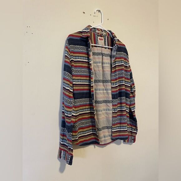 Levi’s Colorful Long Sleeve Shirt Men’s - Picture 12 of 13